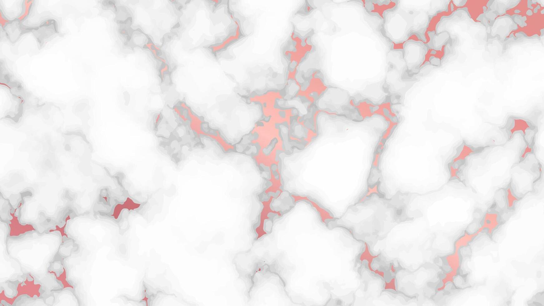Rose gold marble texture background vector
