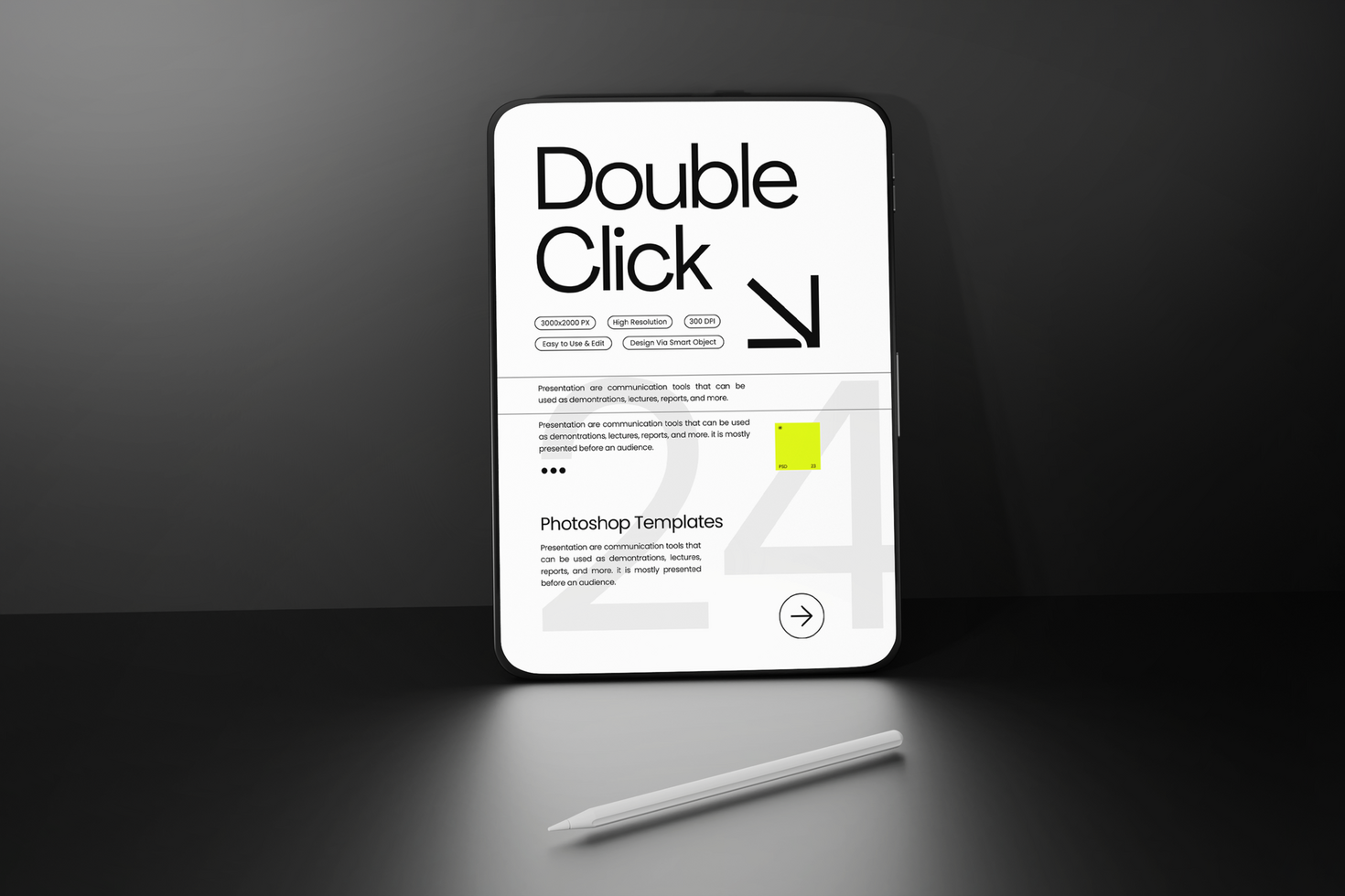 Free Tablet Mockup psd