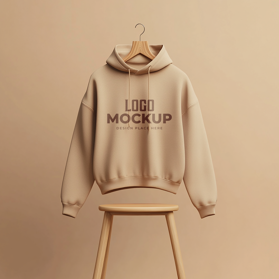 sweater apparel shoot with design space for your design mockup for print psd