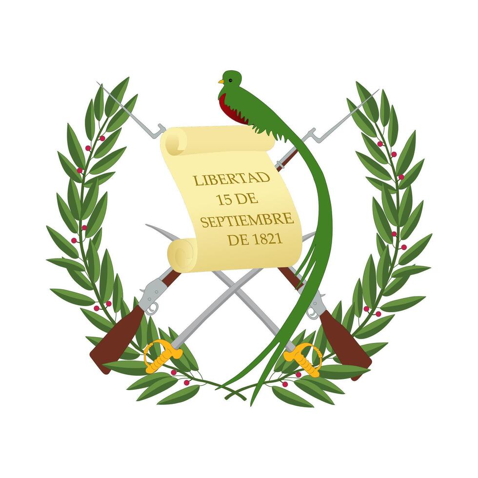 Guatemala element flag national material design vector