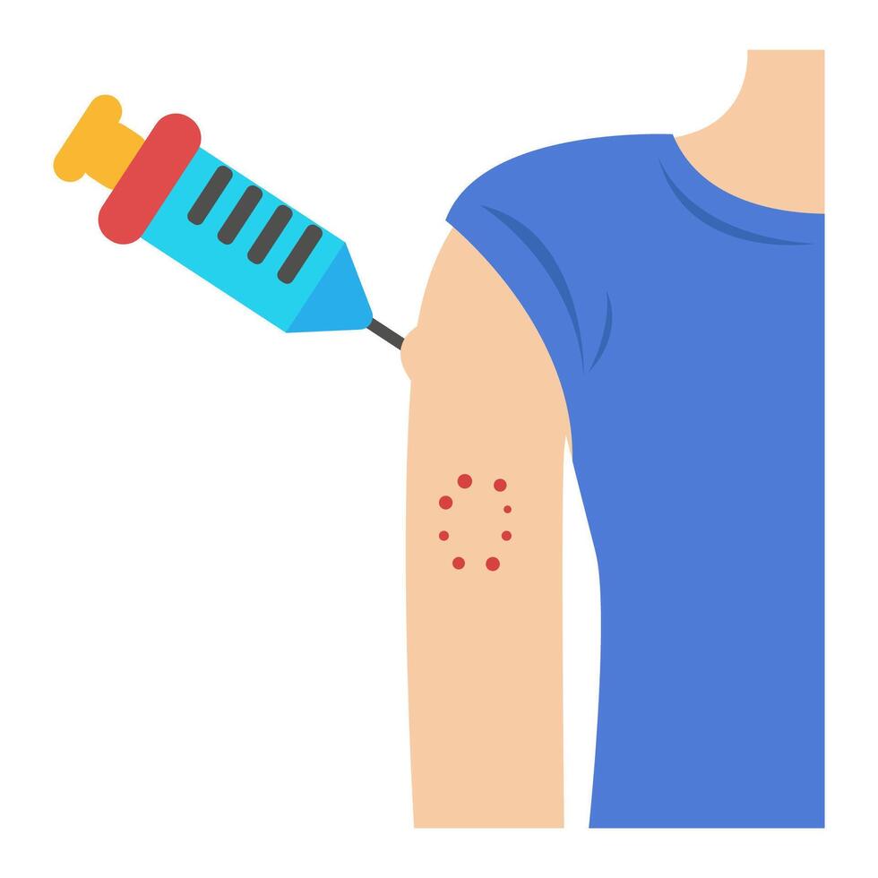 dog bite lick and scratch. rabies vaccine prevention vector