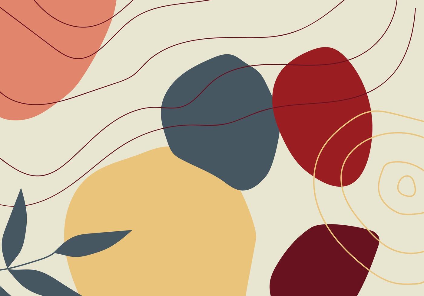 Minimal hand draw background. illustration. vector