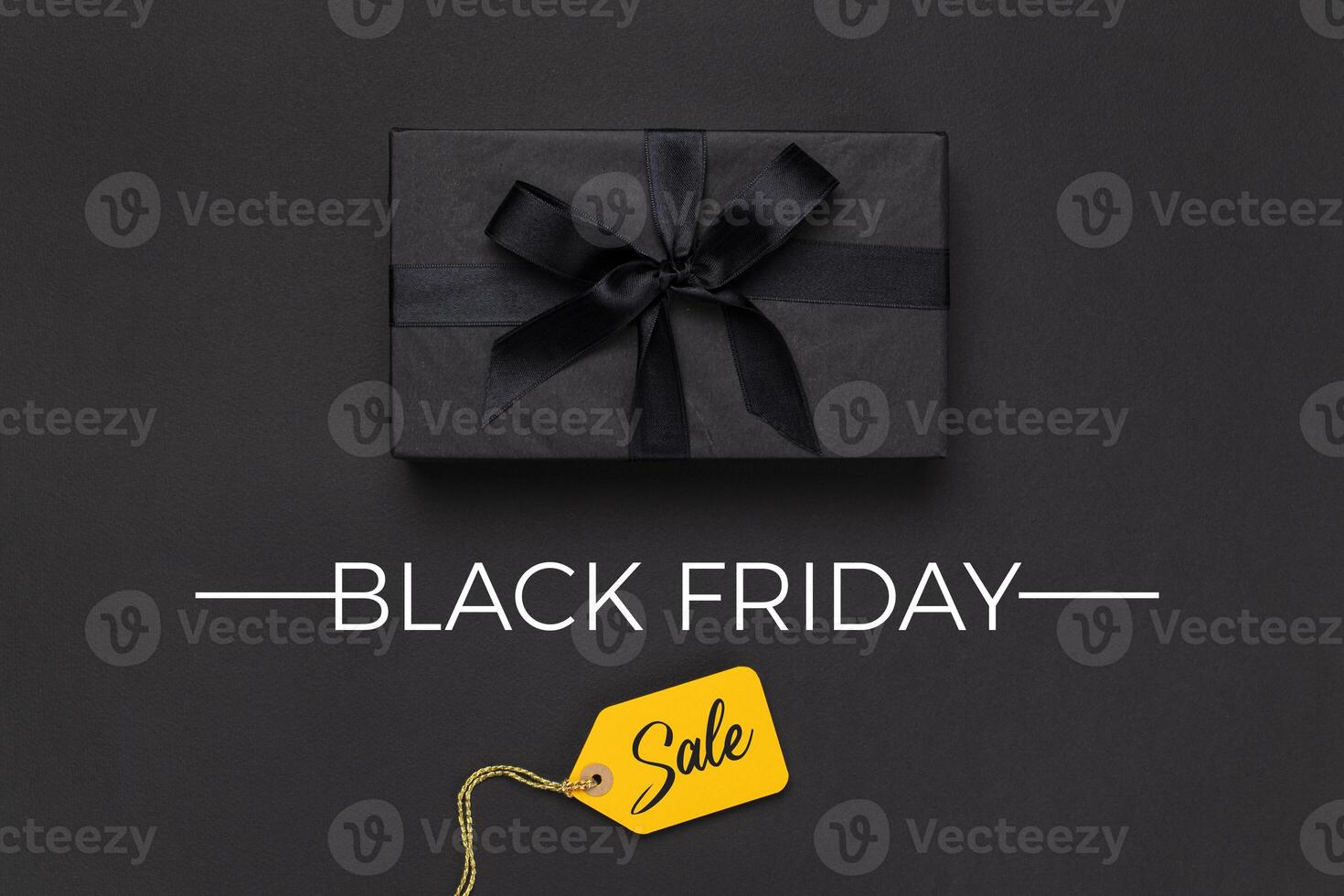 Black Friday gift box photo