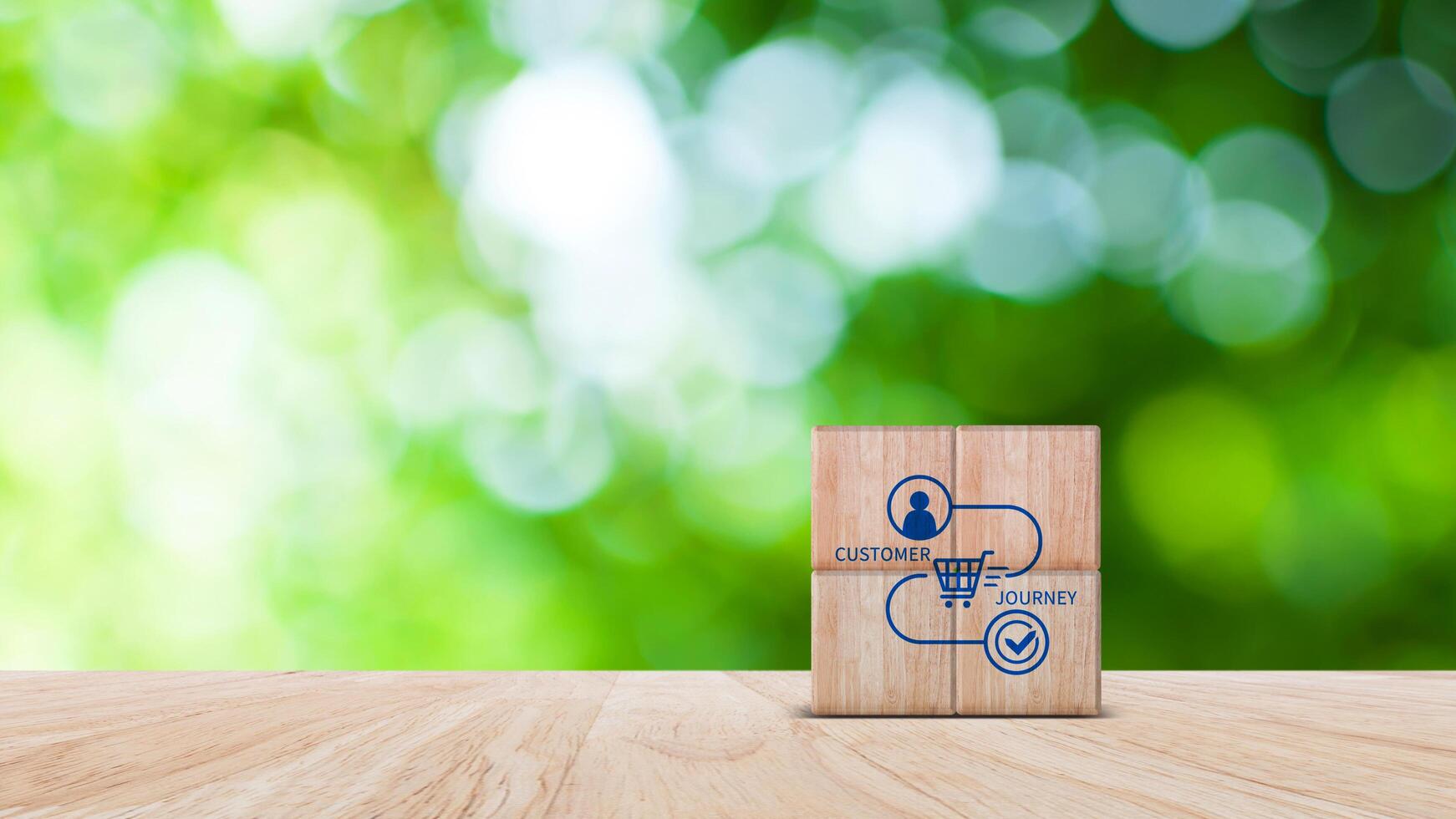 Customer journey concept, marketing and customer behavior analysis, Understanding customer journey to improve their overall customer experience and increase loyalty, Marketing strategic planning. photo