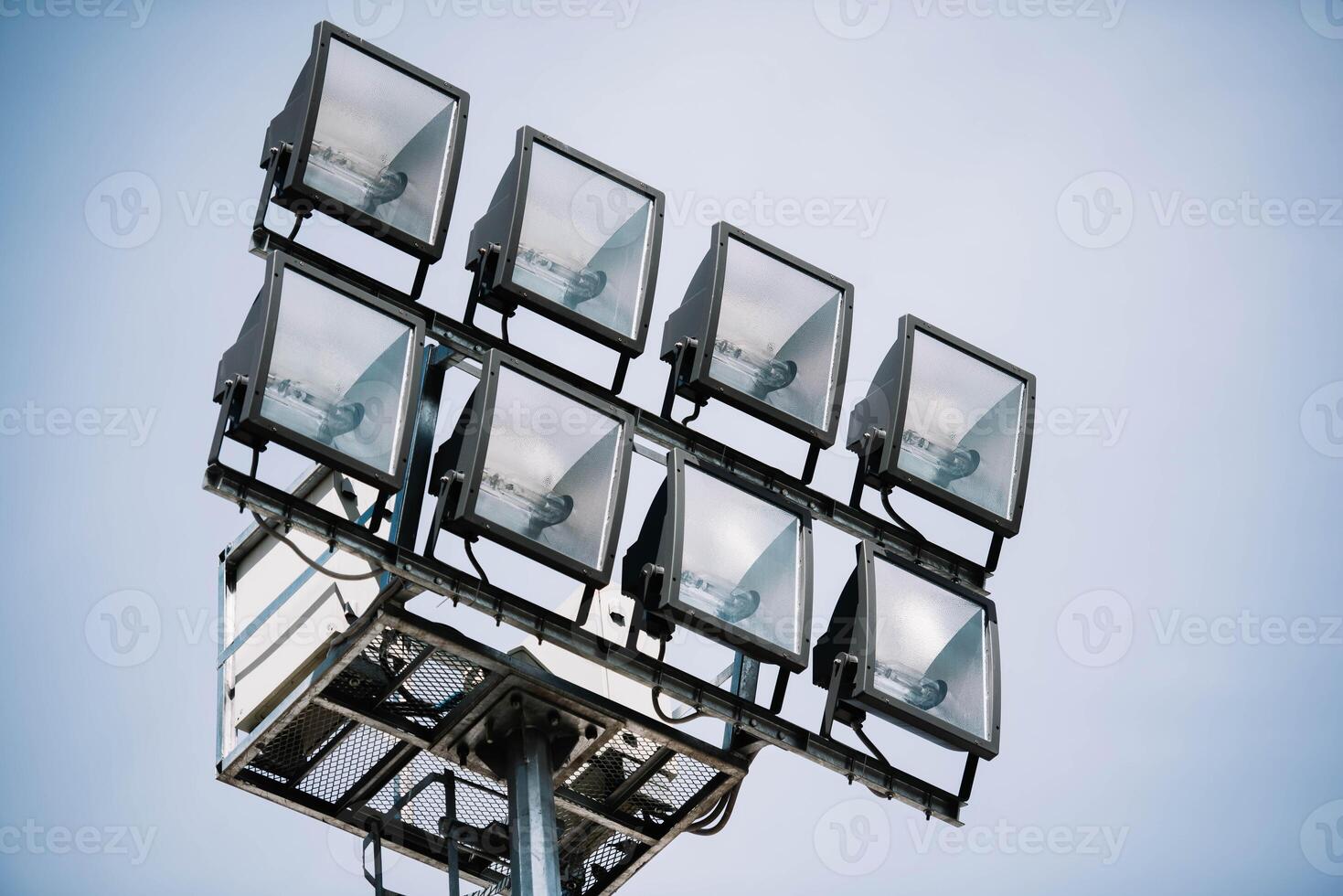 Stadium lighting floodlight photo