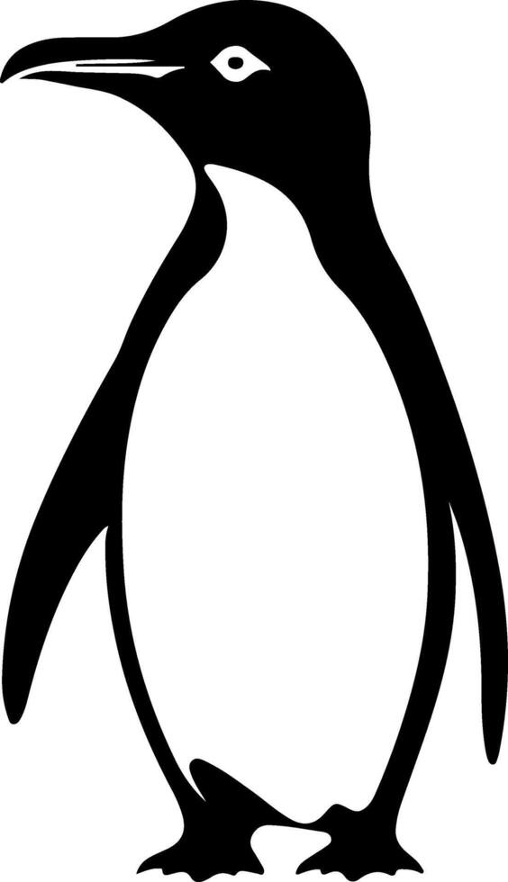 Penguin clip art illustration vector