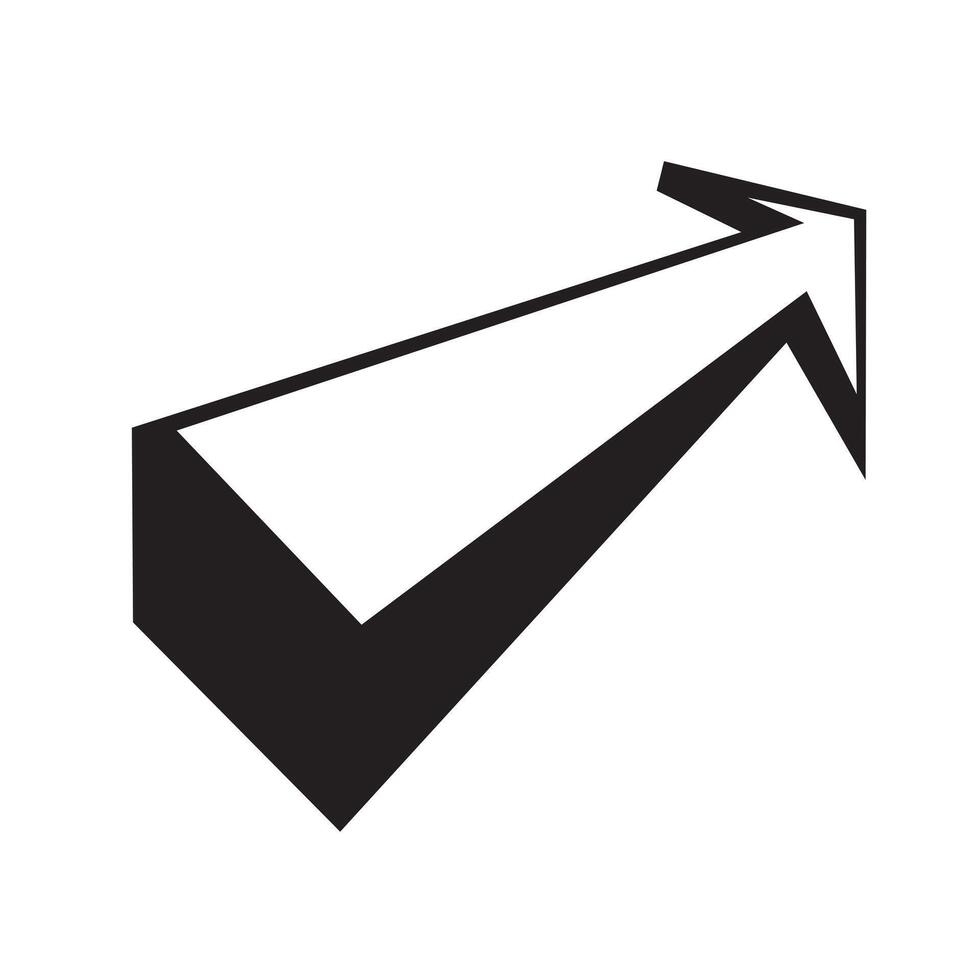 Arrow Icon. Arrow symbol for your web site design, logo, app isolated on white background. vector