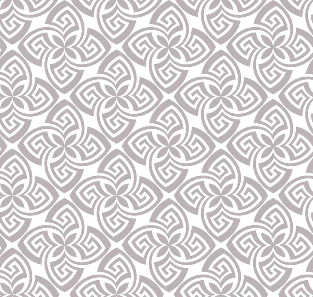 seamless pattern ornamental light color decorative background vector