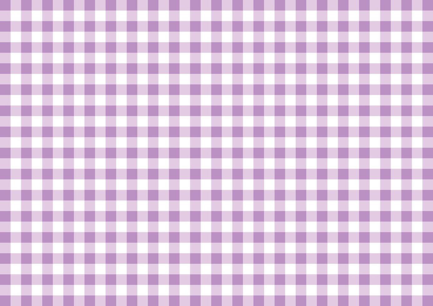 Purple Gingham Pattern Seamless Checkered Design for Fabrics and Backgrounds vector