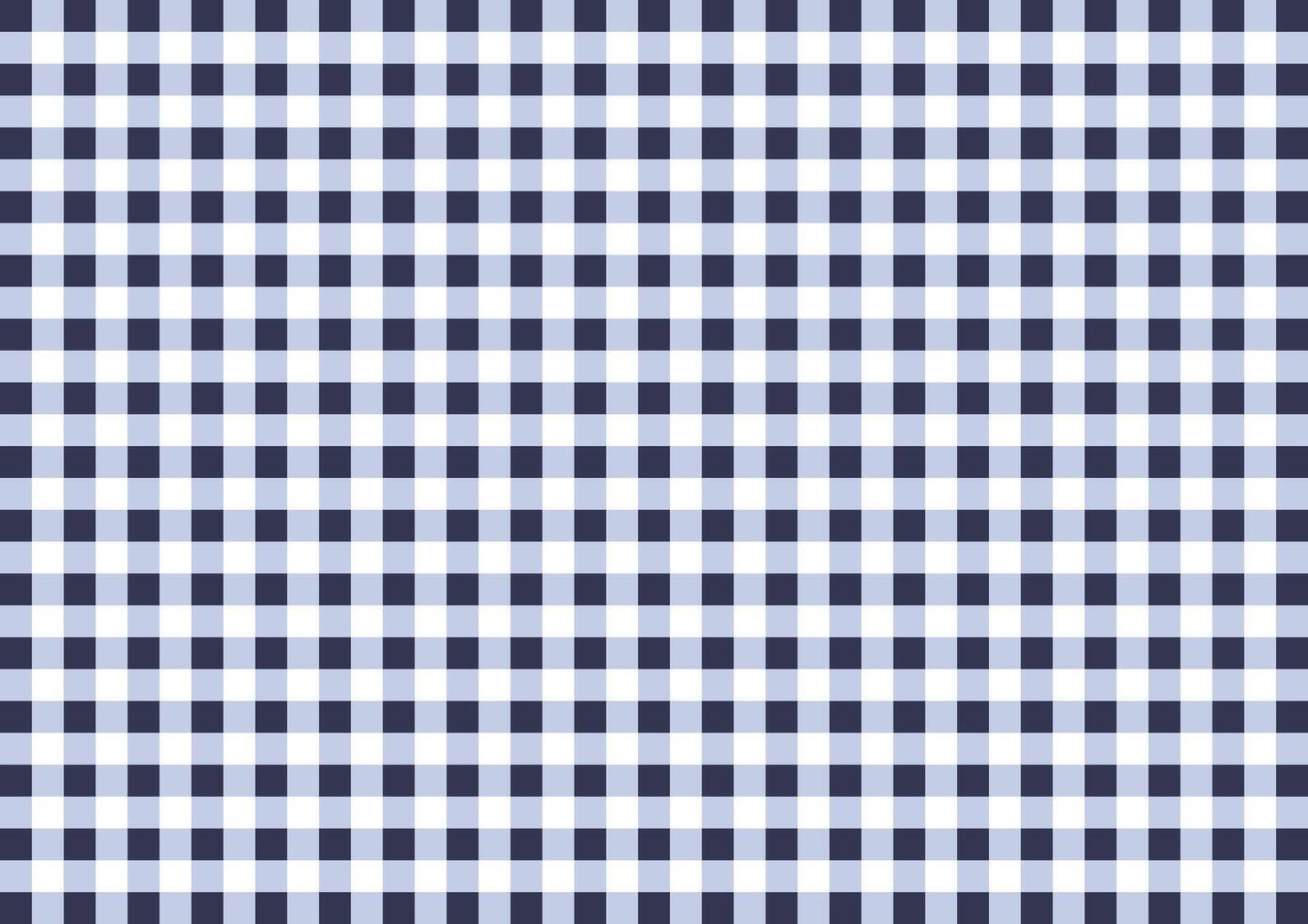 Dark Navy Blue Gingham Pattern Seamless Checkered Design for Fabrics and Backgrounds vector