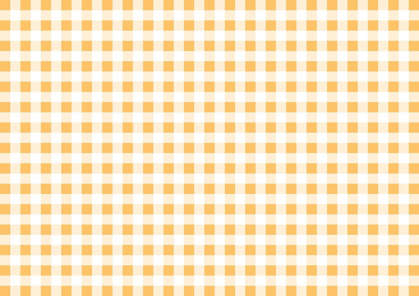 Peach Gingham Pattern Seamless Checkered Design for Fabrics and Backgrounds vector