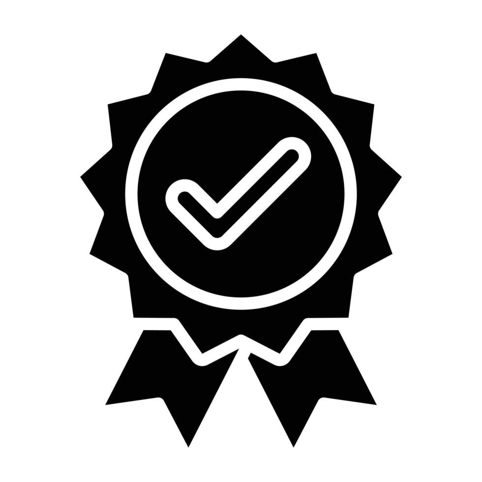 guarantee black icon. vector
