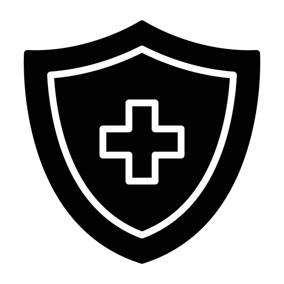 protection black icon. vector
