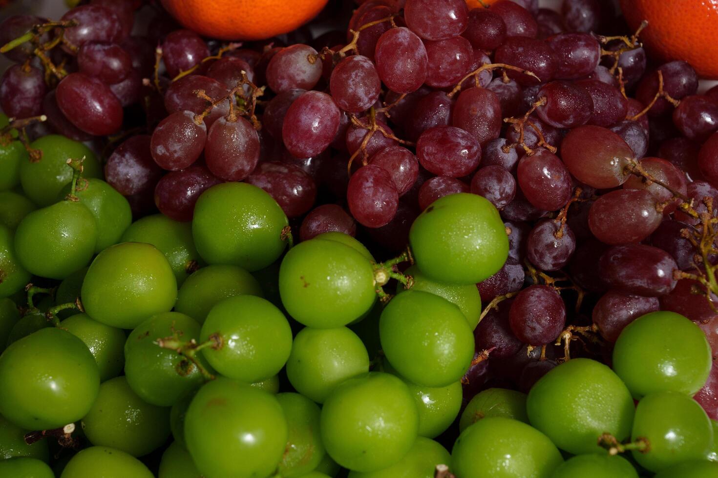 a bunch of grapes photo