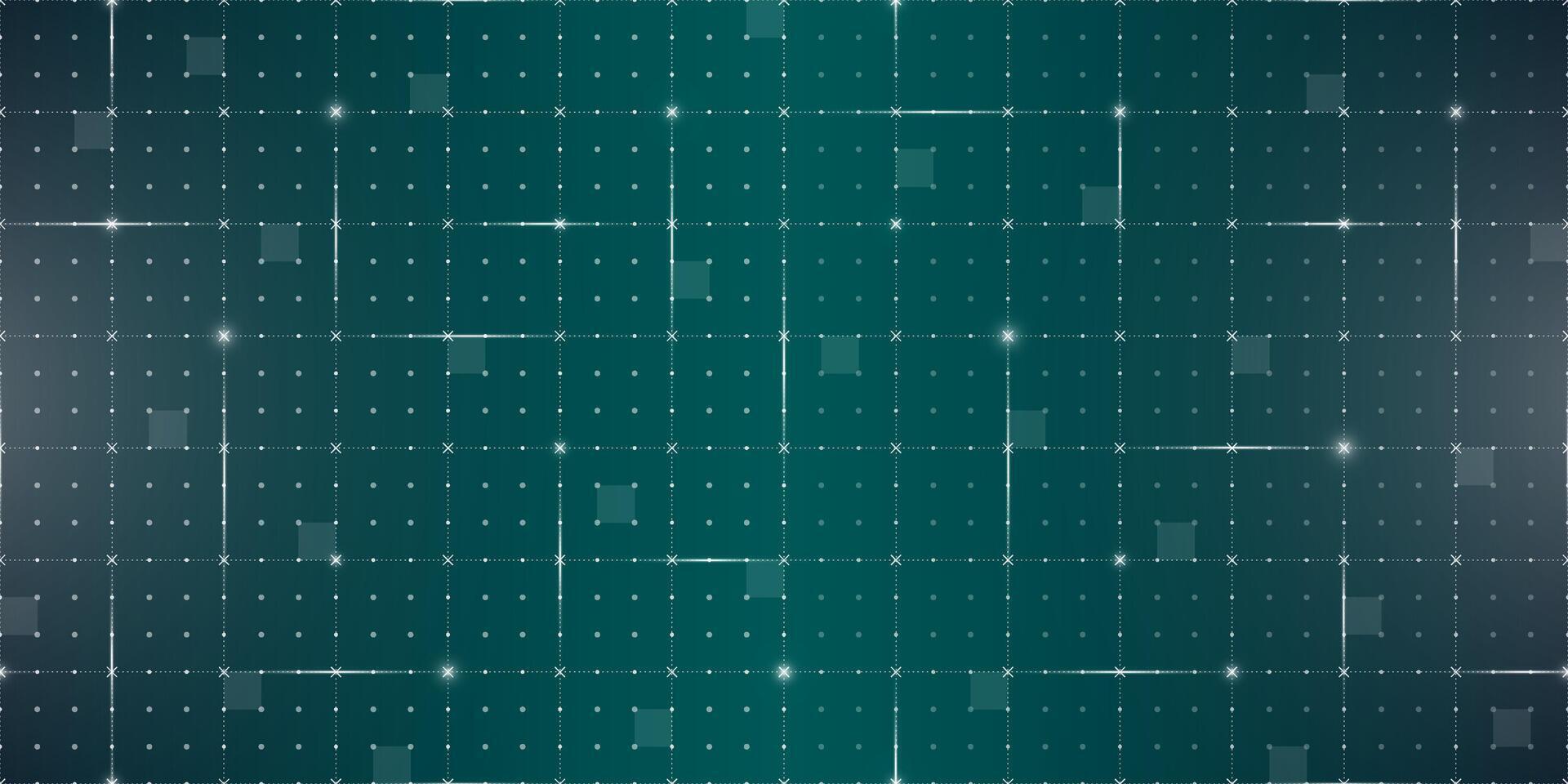 HUD interface grid. Dot array and matrix symbols. Creating futuristic operating system UI background. Grid layout designed for advanced HUD user interfaces. Ideal for high tech and digital display vector