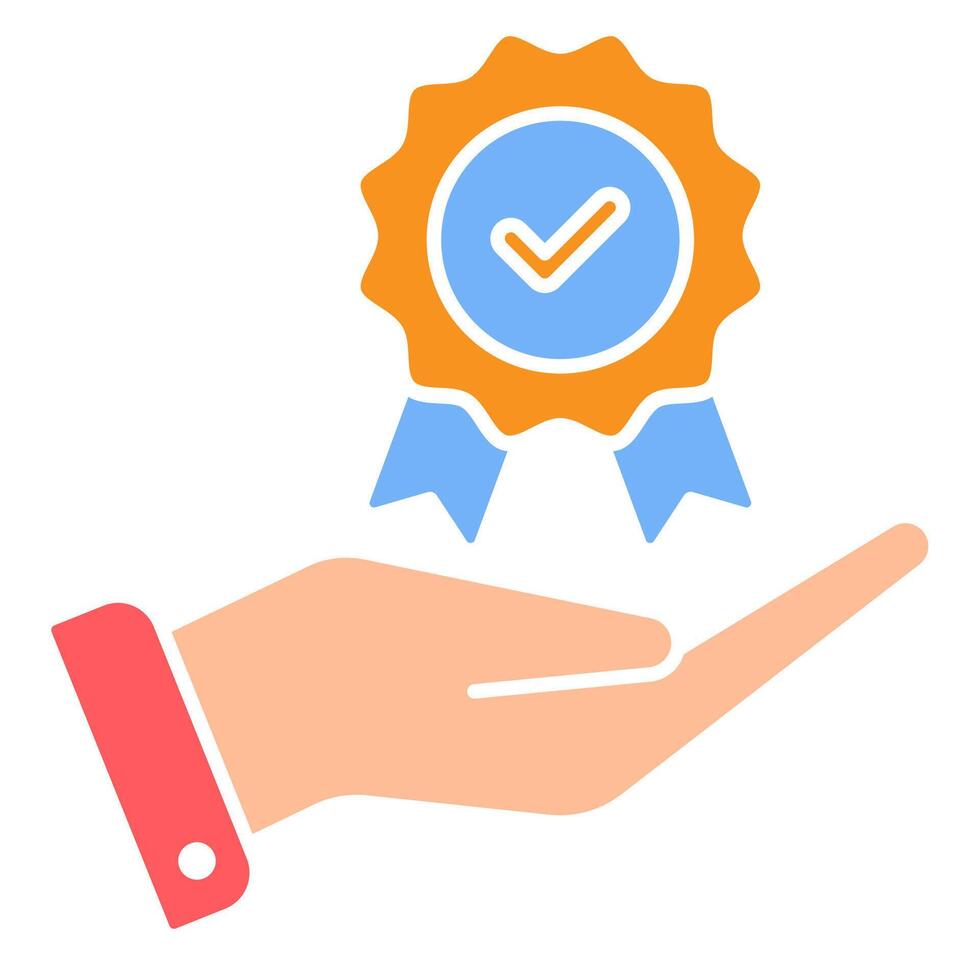 Credibility Icon, Trustworthy, Bussines, Reputation vector
