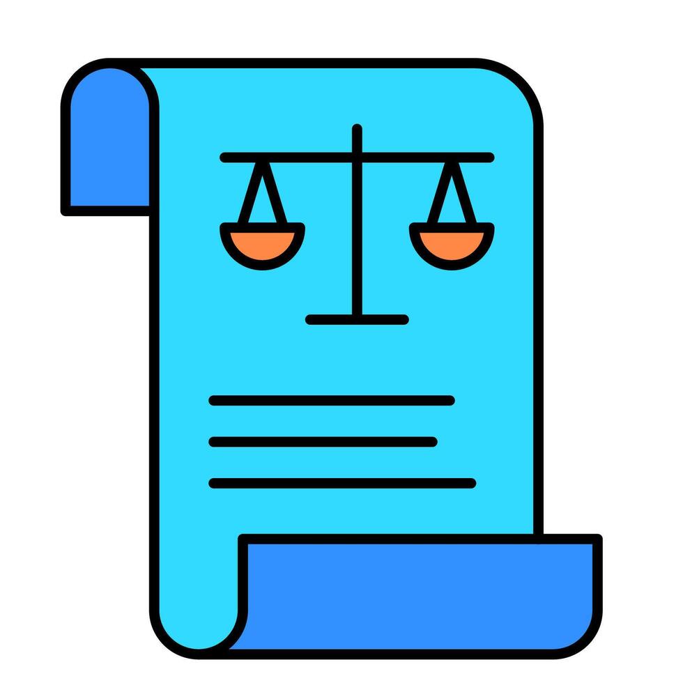 Justice icon, Judgement, measure, equality vector