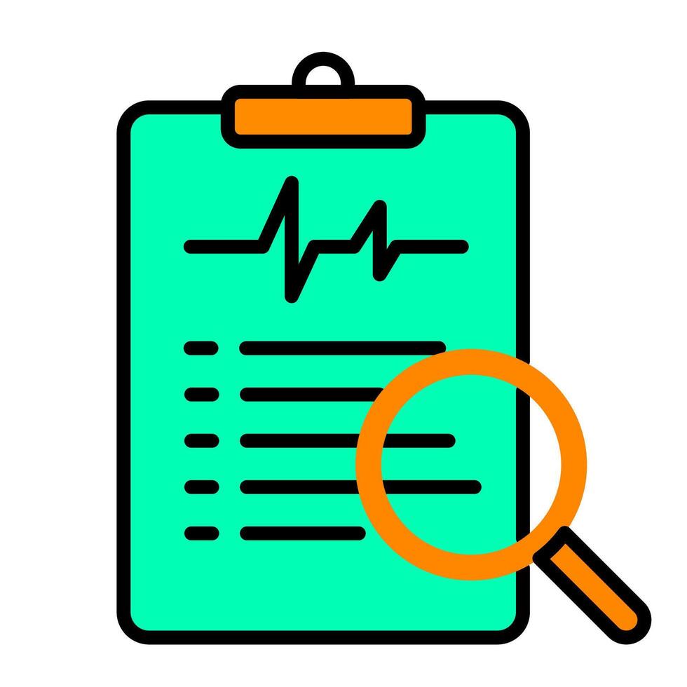 Medical Diagnosis icon, Medical, health vector