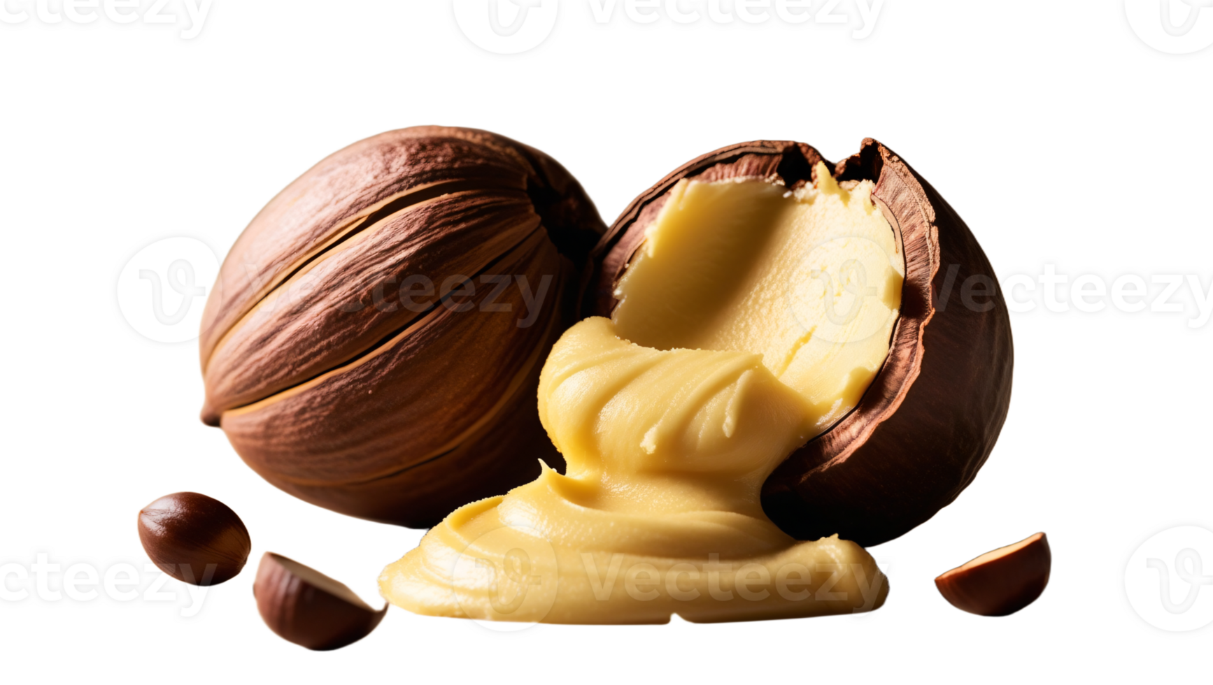 Gorgeous shea nut filled with shea butter. png