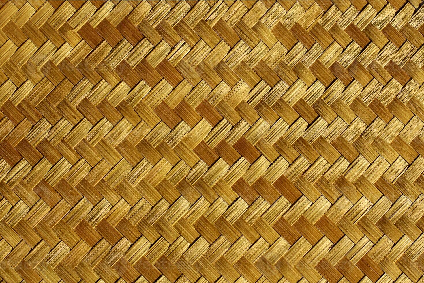 Weave texture. natural straw background. the texture of rattan weaving. heterogeneity and uniqueness of natural materials. photo