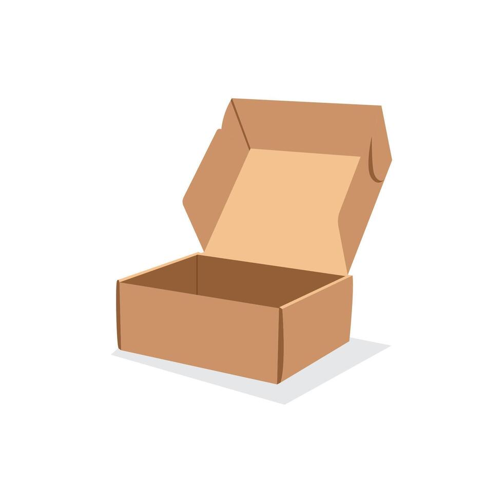 Packaging box design vector