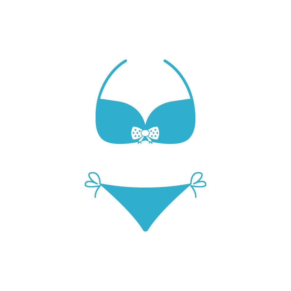 bikini icon illustration vector