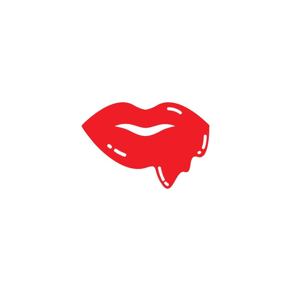 lips icon illustration design vector
