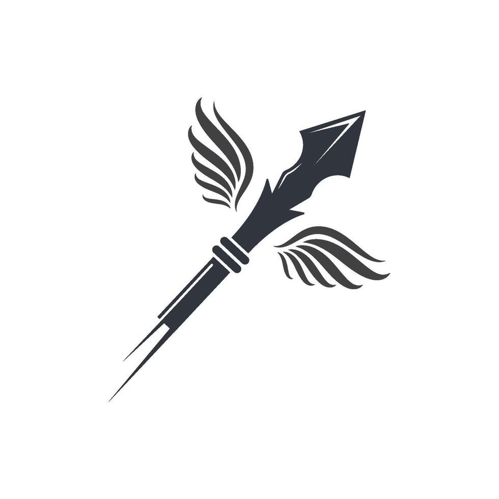 spear icon illustration design vector