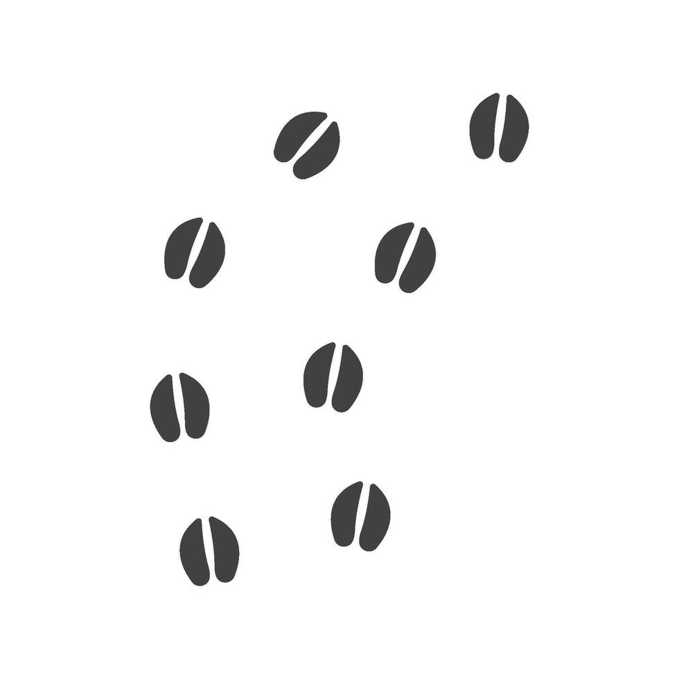 animal foot print illustration template vector