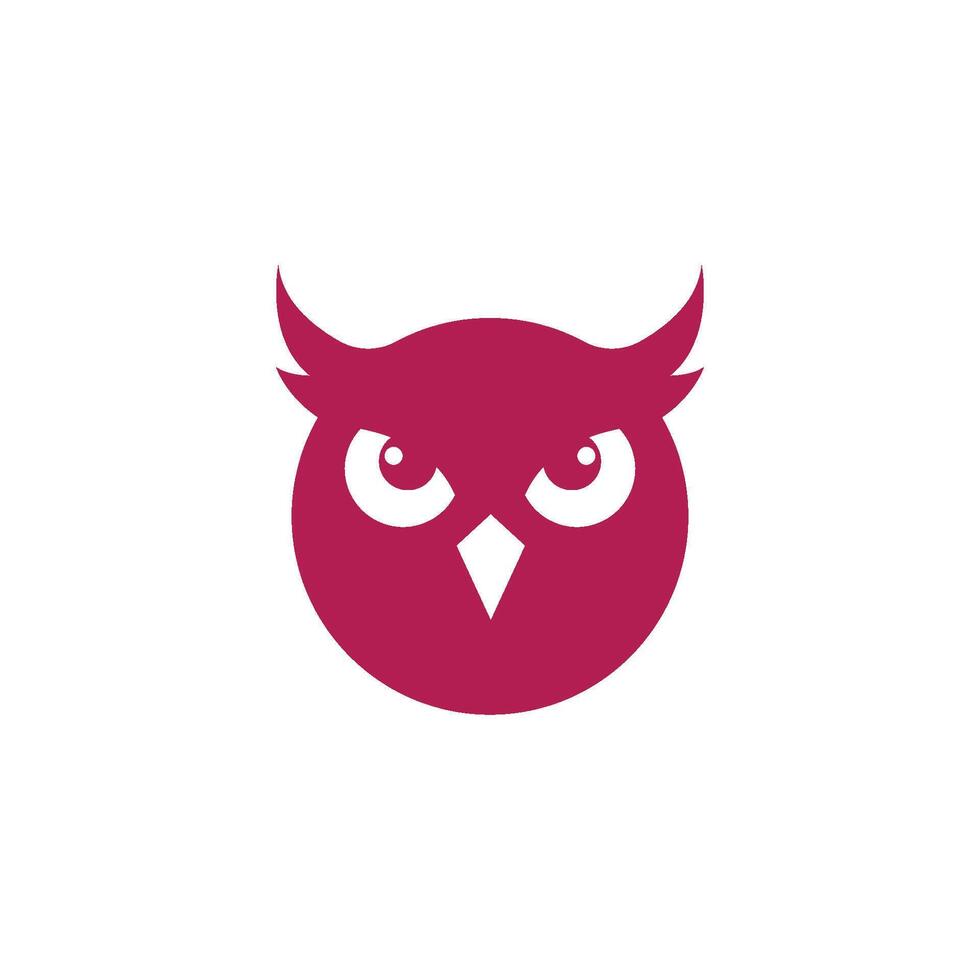 owl icon illustration vector