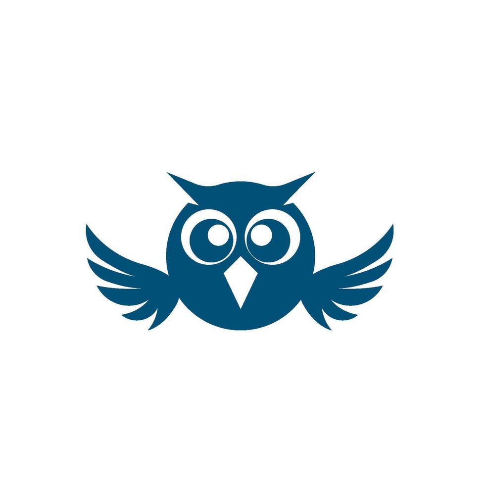 owl icon illustration vector