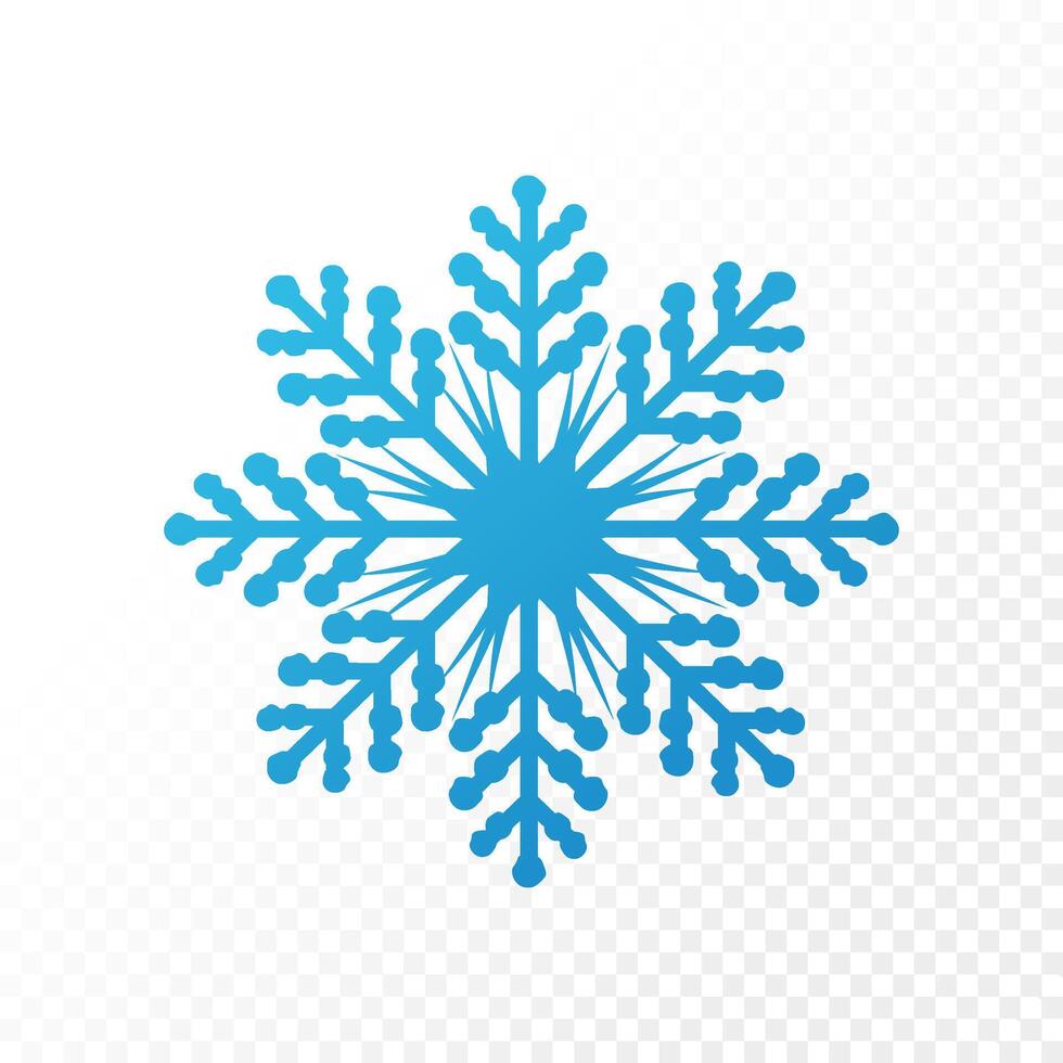 Snowflakes Icon on white background. snowflake sign and symbol vector