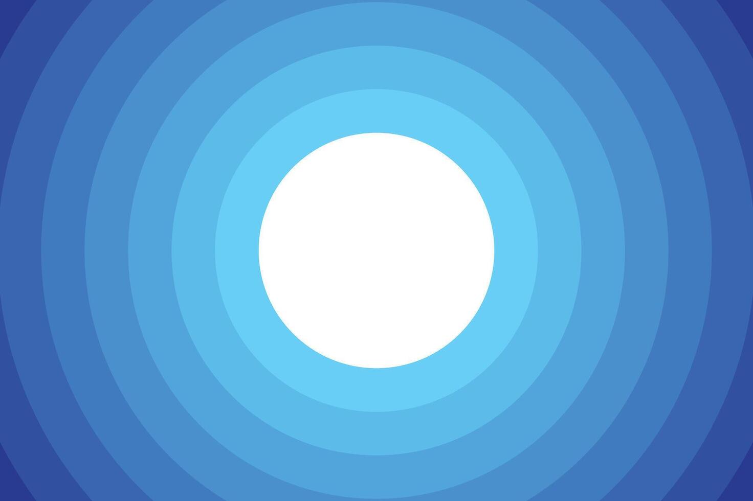 A white oval on a blue background vector