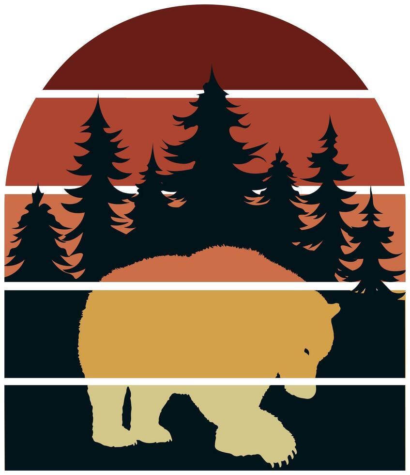 Background Bear Illustration vector