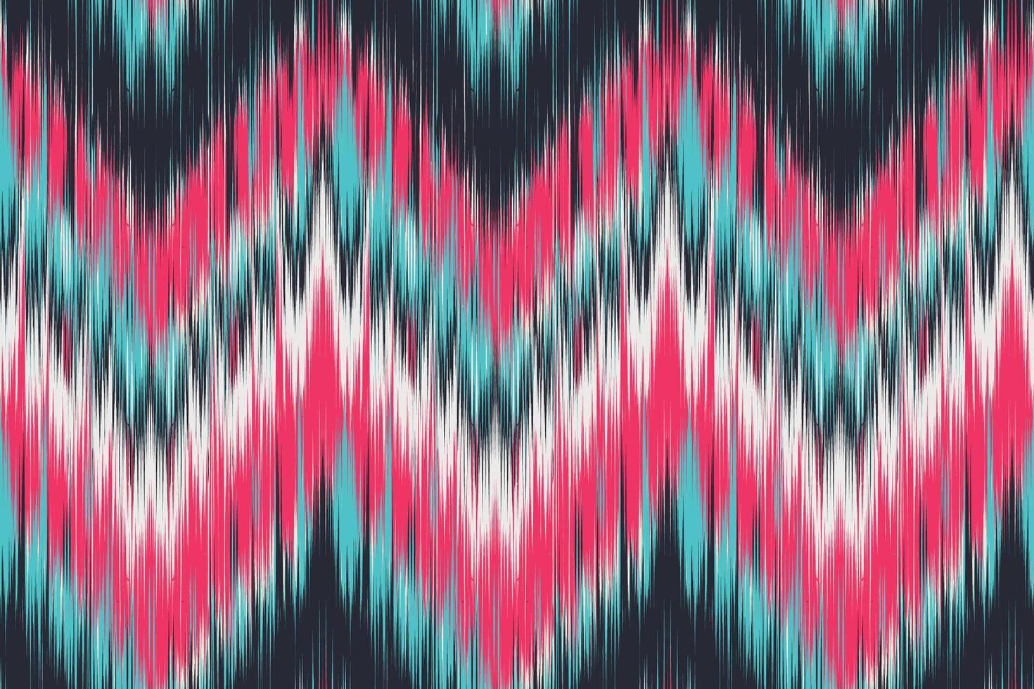 Seamless colorful zigzag pattern. This abstract ethnic fabric pattern provides an eye-catching decorative feel. Perfect for fashion, fabric, wallpaper and interior design. vector