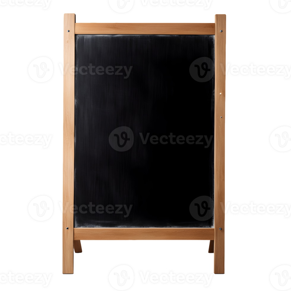 Blank Blackboard Isolated on Transparent Background png