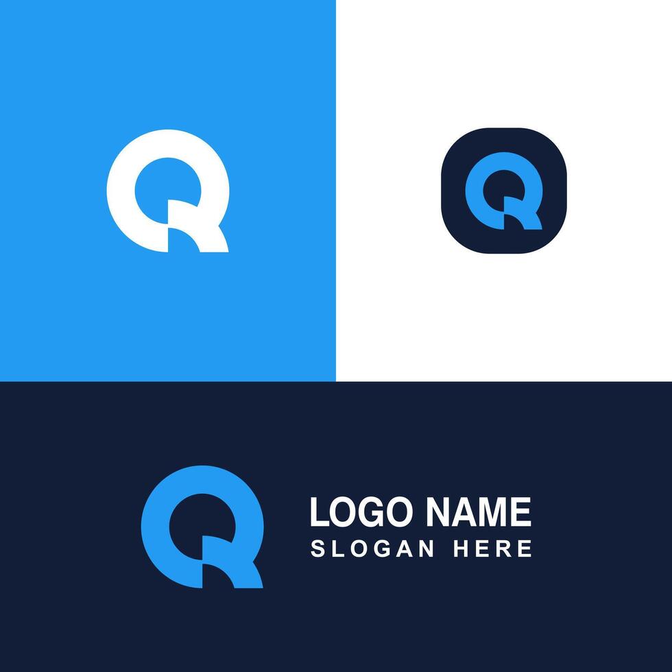 Modern letter Q logo design. Suitable for your business sign. vector