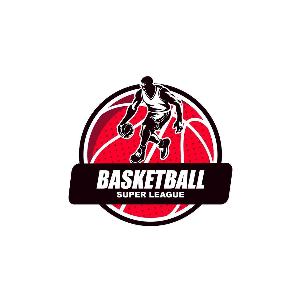 Basketball Silhouette Image And Illustration vector