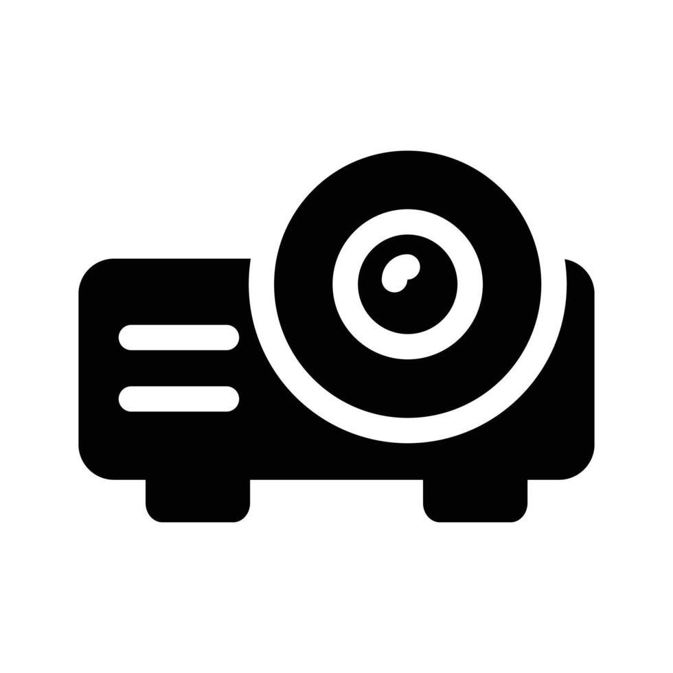 projector with high quality graphics vector