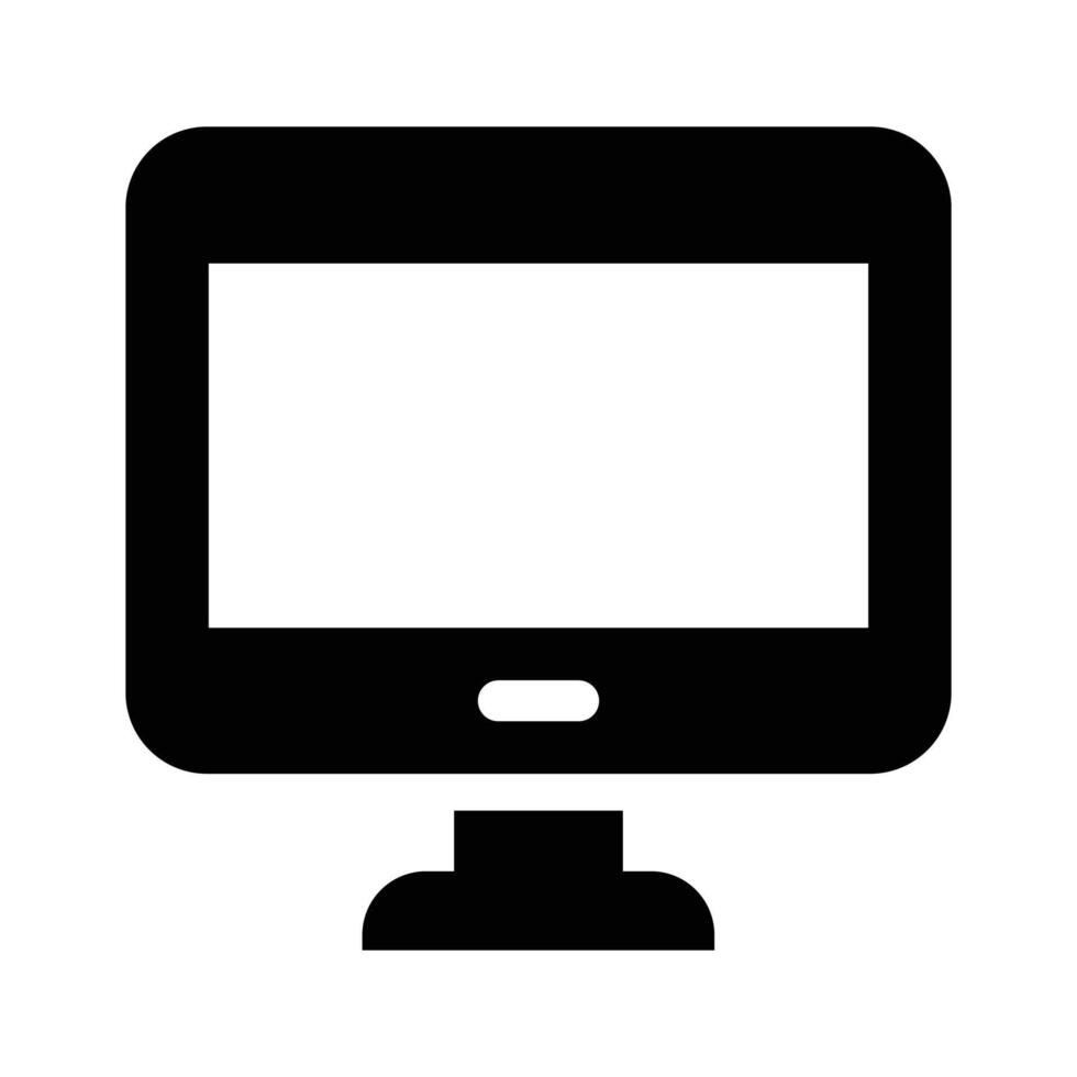 Take a look at this amazing icon of computer monitor vector