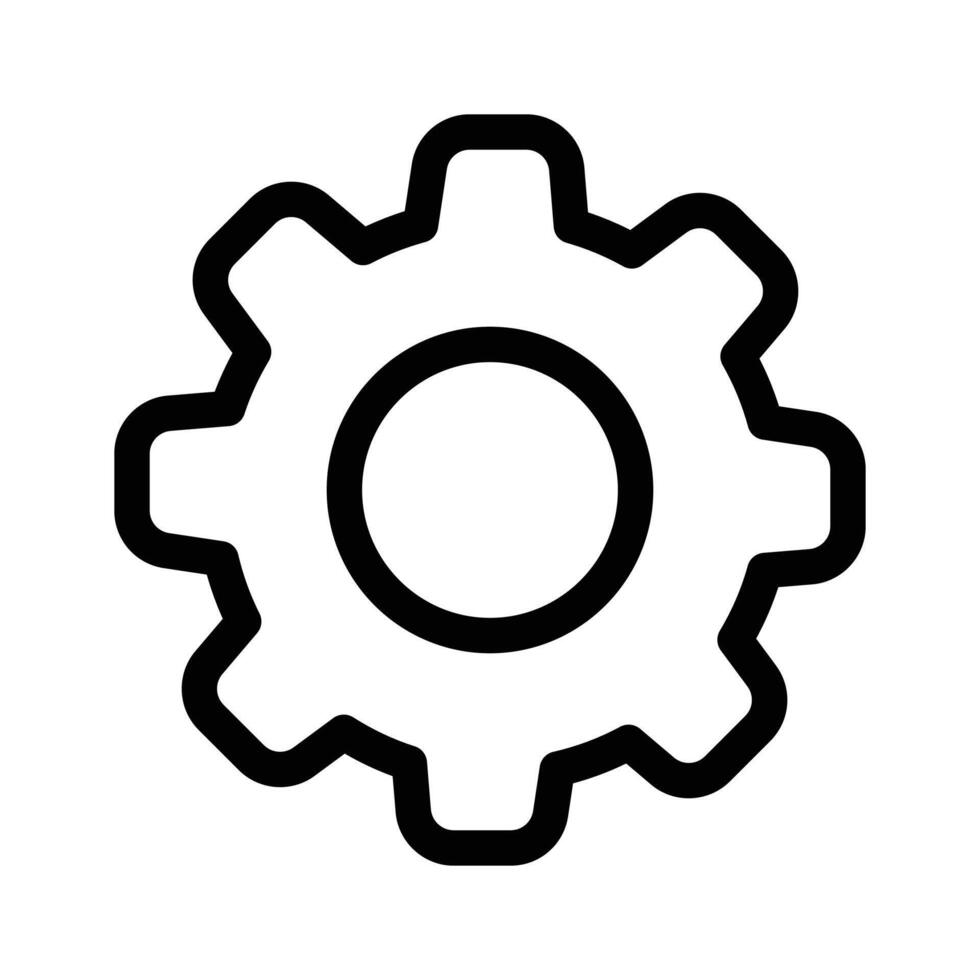 Premium of setting, user interface icon vector