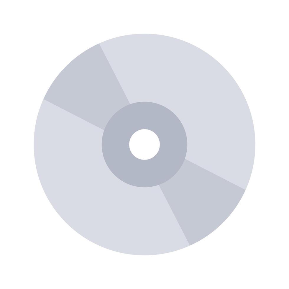 A modern icon of compact disc in modern style vector