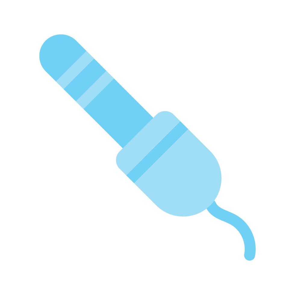 A headphone or audio jack used for connecting sound devices vector
