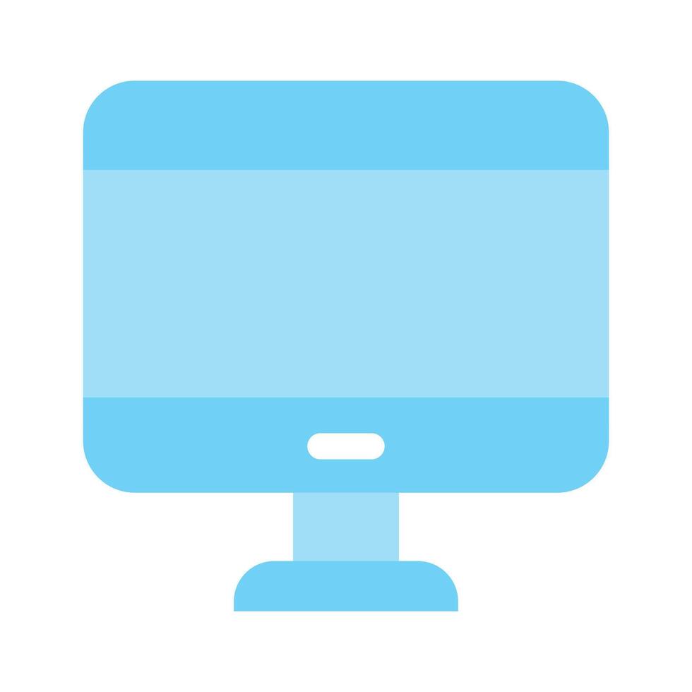 Take a look at this amazing icon of computer monitor vector
