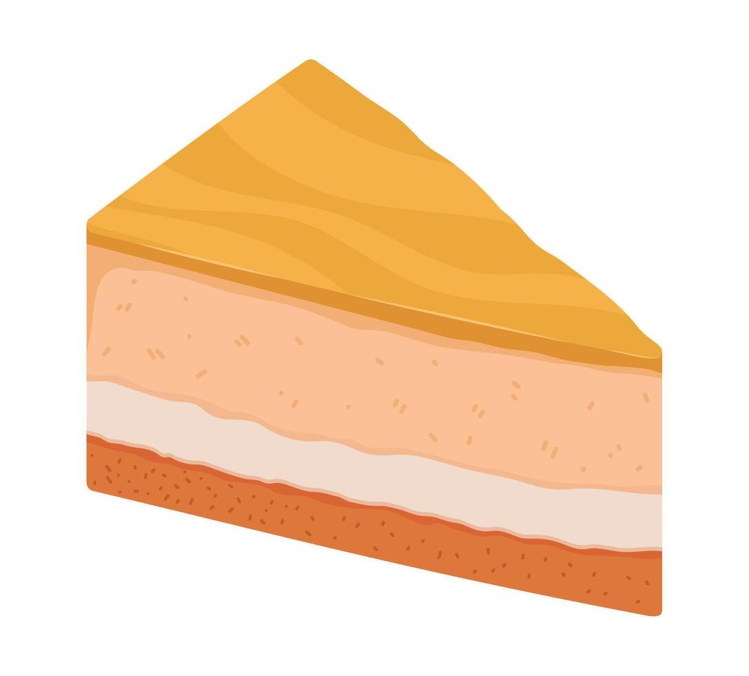 cake slice icon vector
