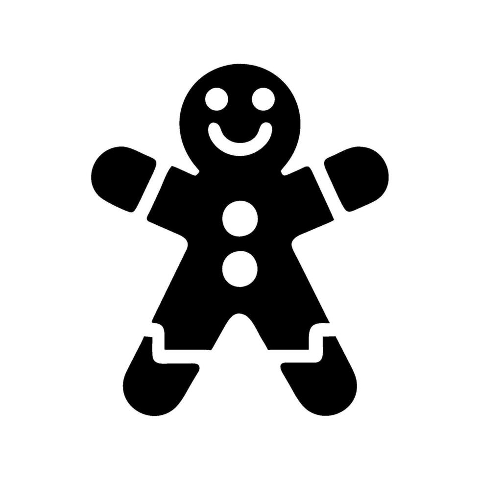 gingerbread icon illustration vector
