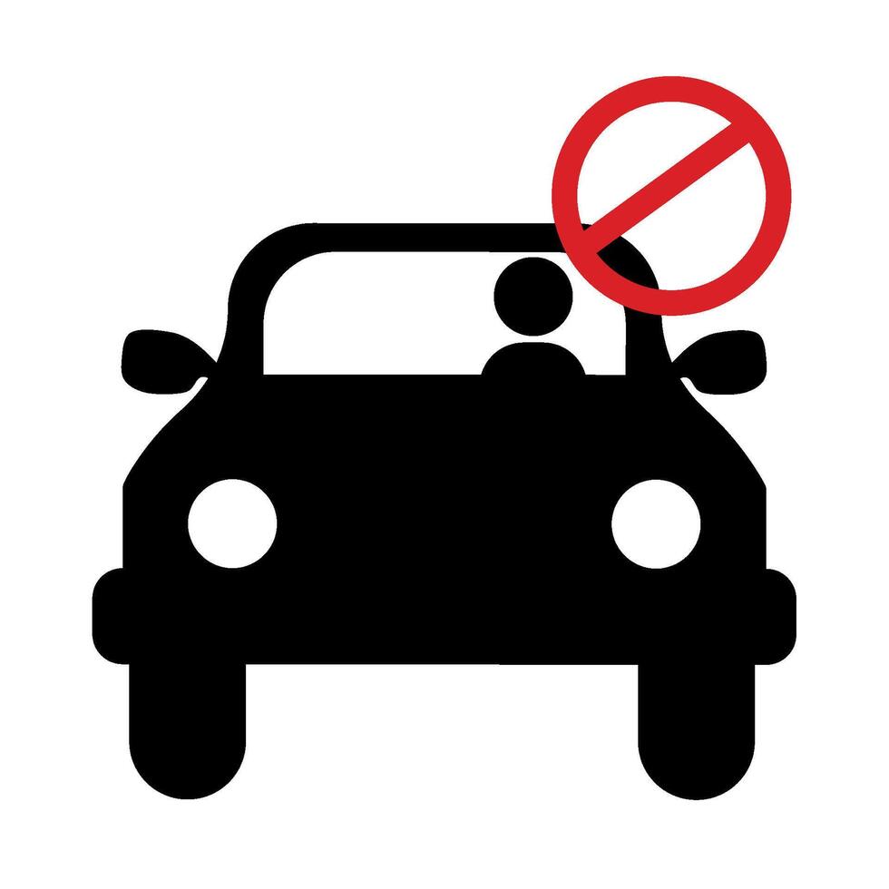 earthquake stop drive your car illustration design vector