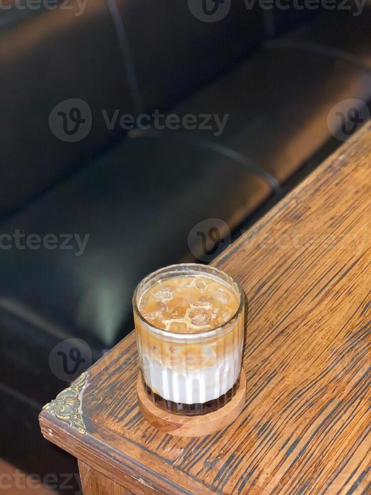 ice coffee made in indonesia photo