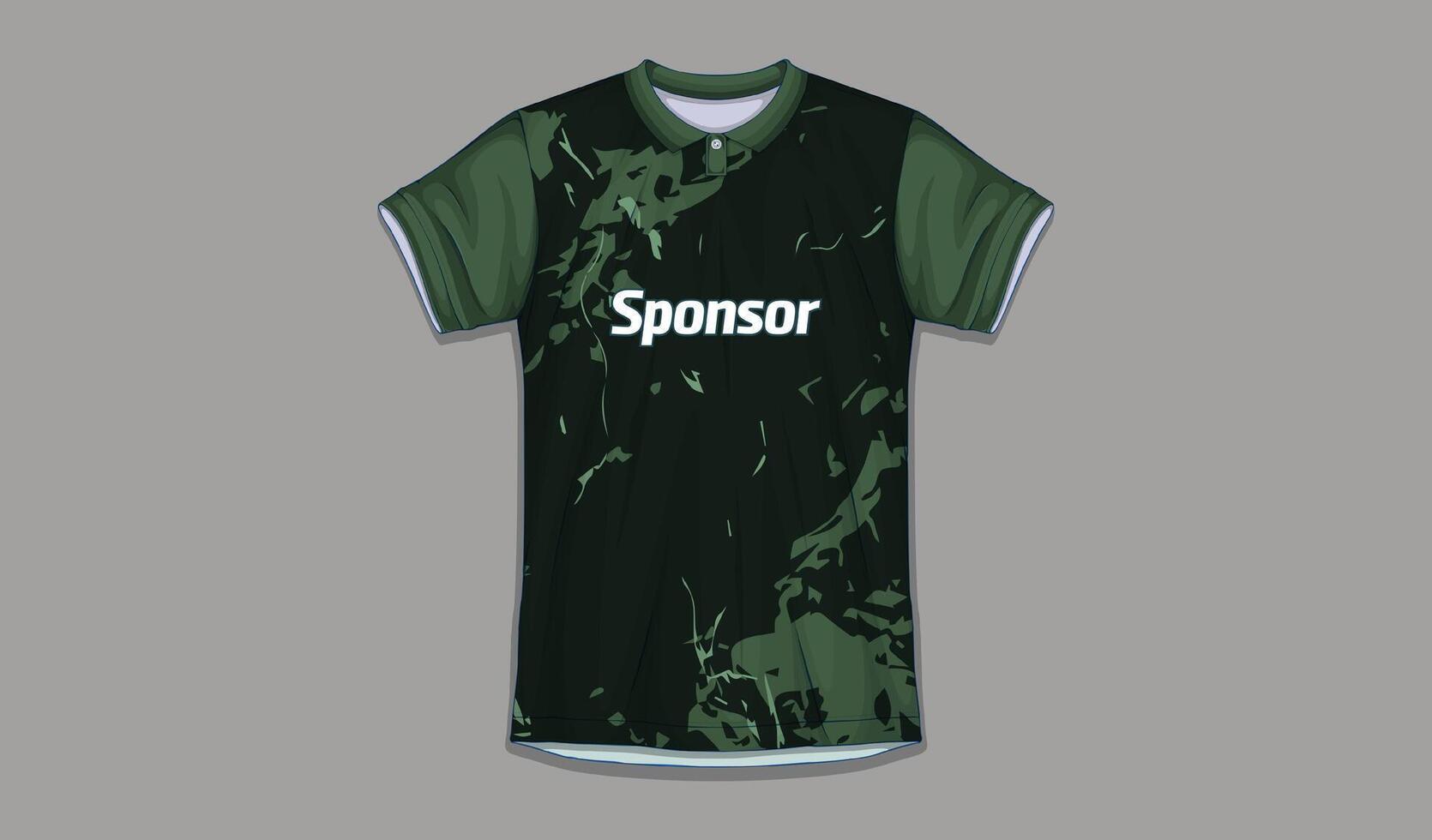 Sublimation soccer jerseys vector
