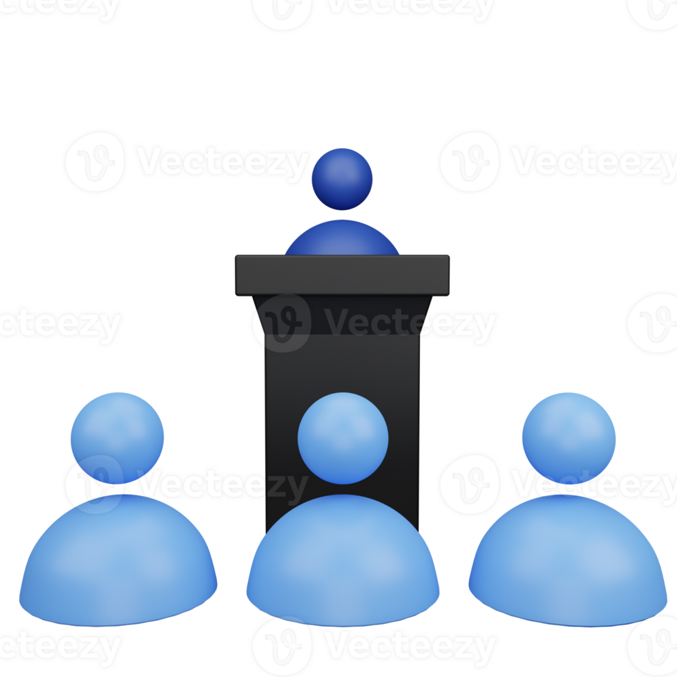 Presentation 3D Illustration png